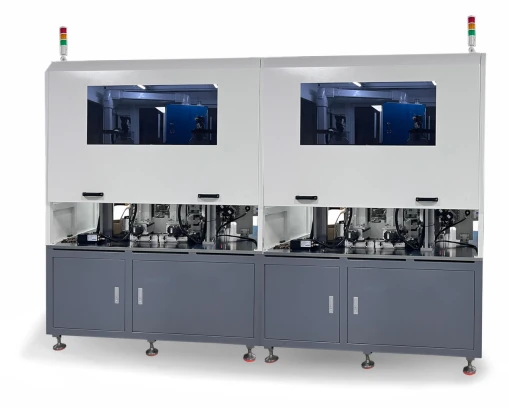 Flat copper wire vertical winding machine