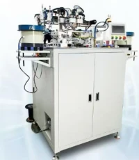 Máy cuộn dây hình xuyến tiêu chuẩn tự động trạm kép